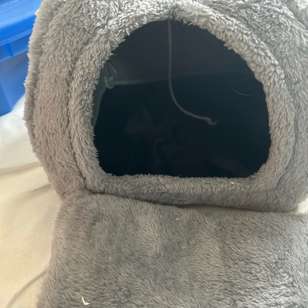 Cozy Gray Pet Habitat